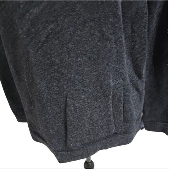 J. Crew Wool Blend Cozy Charcoal Cowl Neck Sweater Size Large‎ - Picture 5 of 7